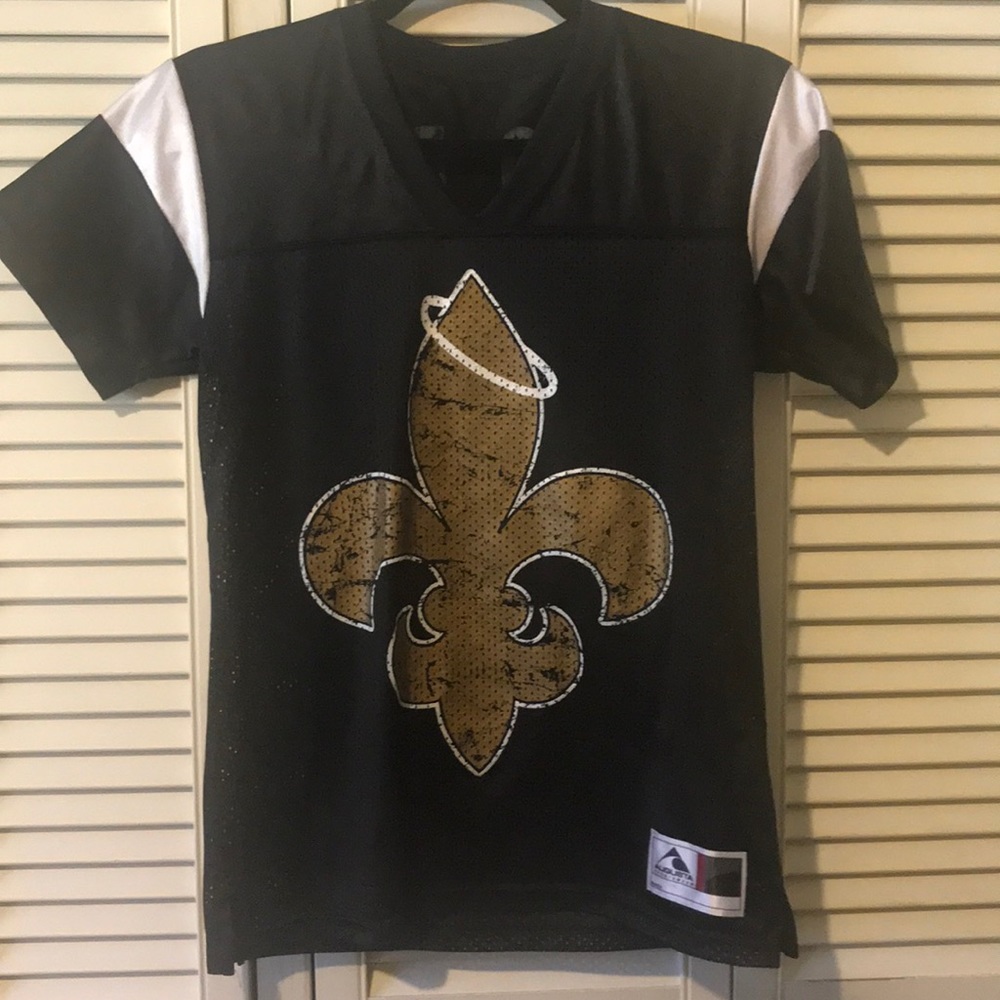 New Orleans Saints fleur de lis “who dat” Jersey
